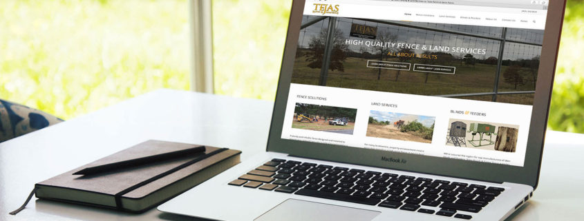 Tejas Website Design for Farm and Ranch