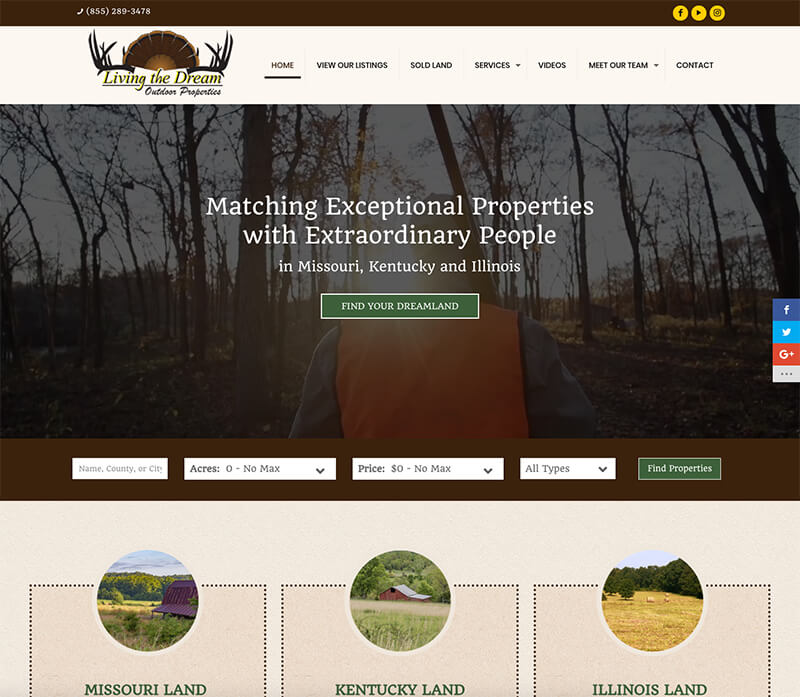 Farm & Ranch Website Design