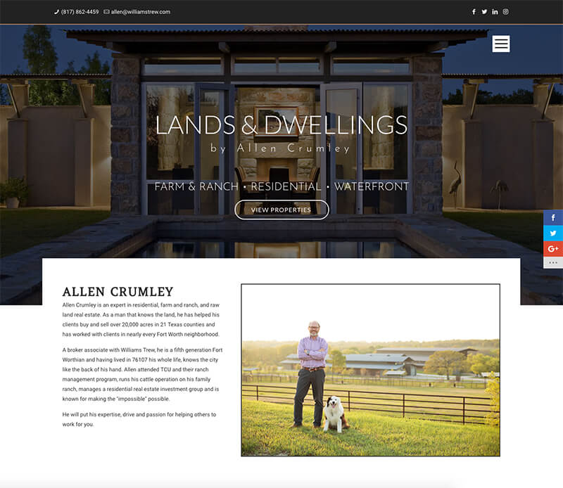 Farm & Ranch Website Design
