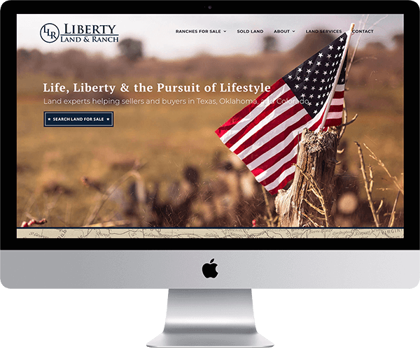 Liberty Ranches Website Design