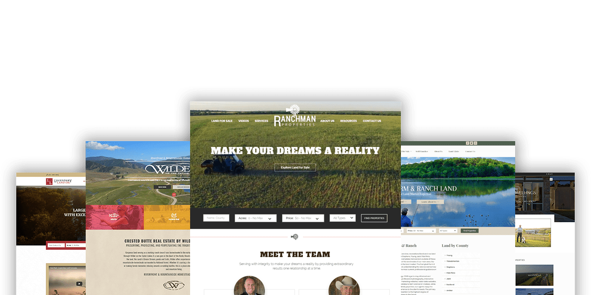 New Website Platform for Land Brokers