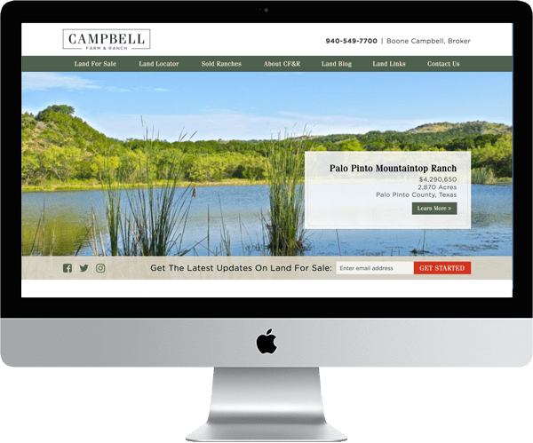 Land Broker Website
