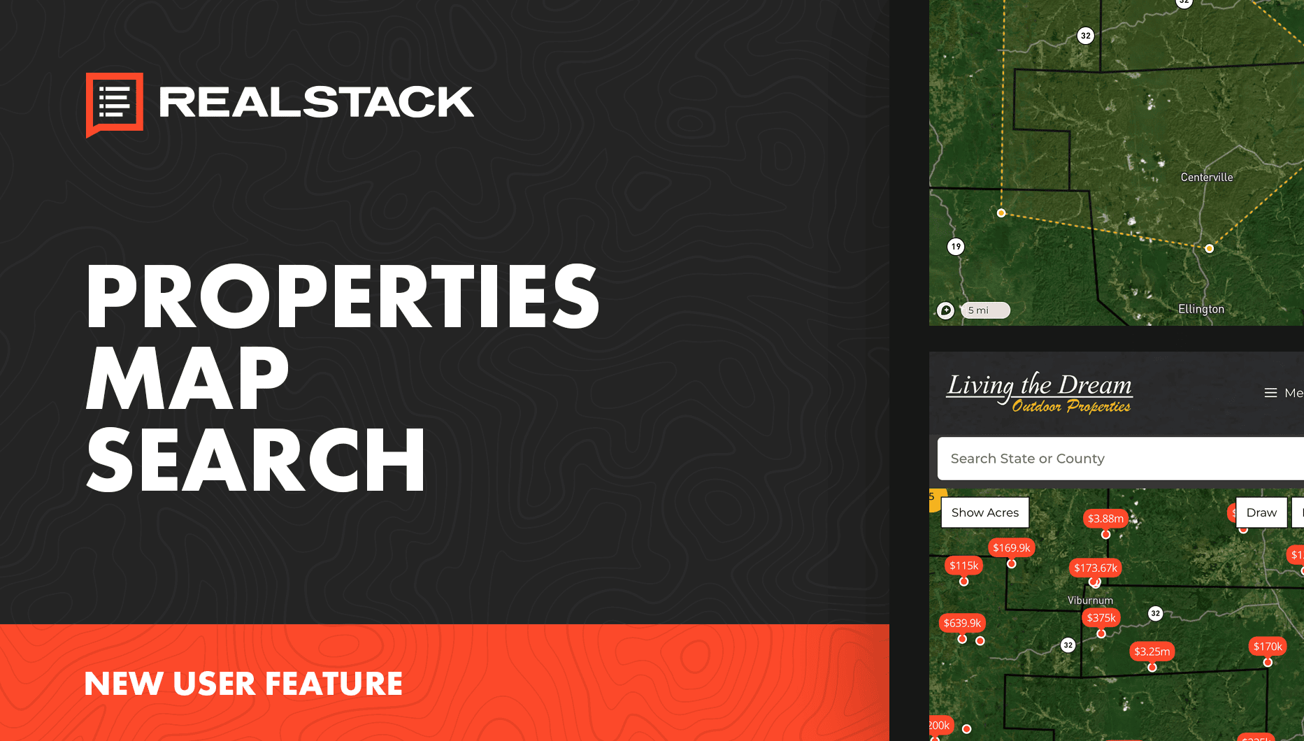 REALSTACK Properties Map Search